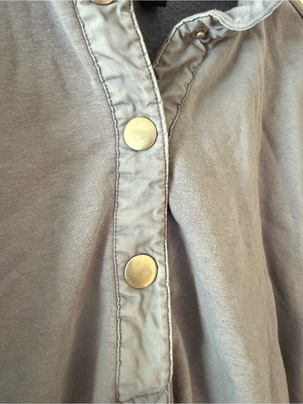 Universal Thread Button-Front Pullover Sweatshirt Size Large - Picture 4 of 4